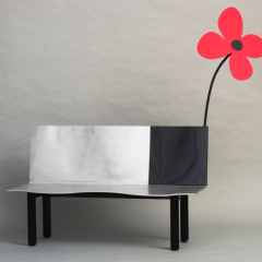 Flower Bench by Aki Kuroda, 2007